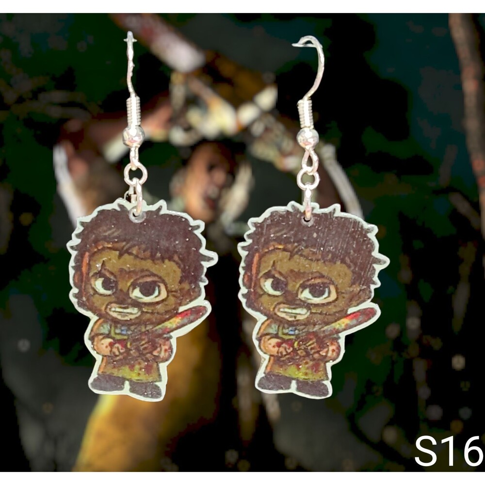 Leatherface Earrings